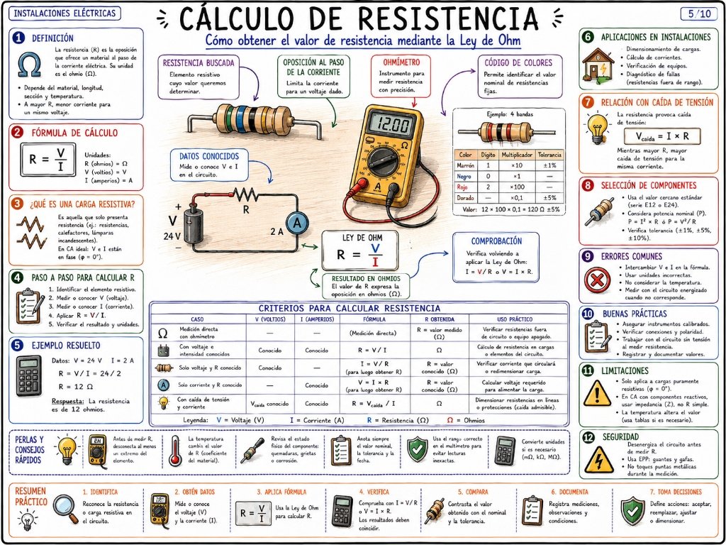 Cálculo de Resistencia