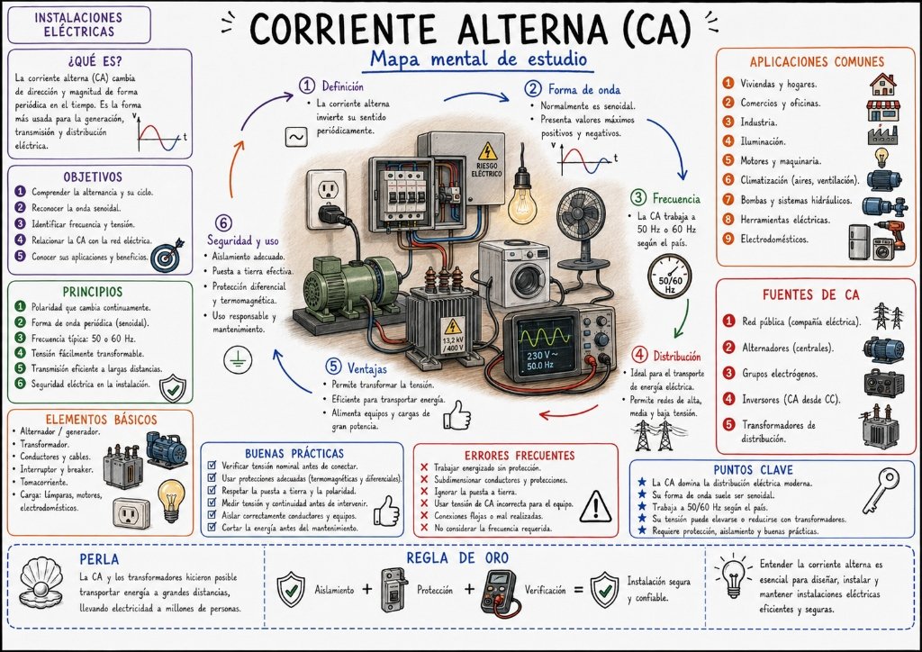 Corriente Alterna (CA)
