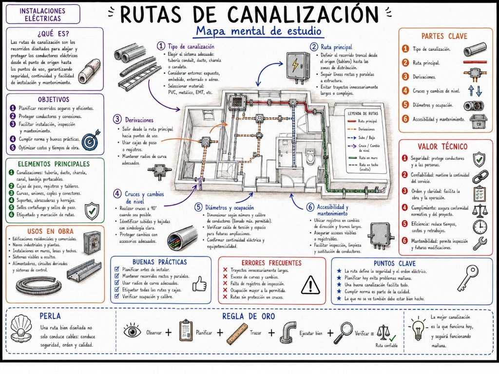 Rutas de Canalización